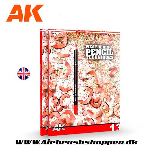 AK LEARNING 13: WEATHERING PENCIL TECHNIQUES - AK522 Ak-Interaktives BOG